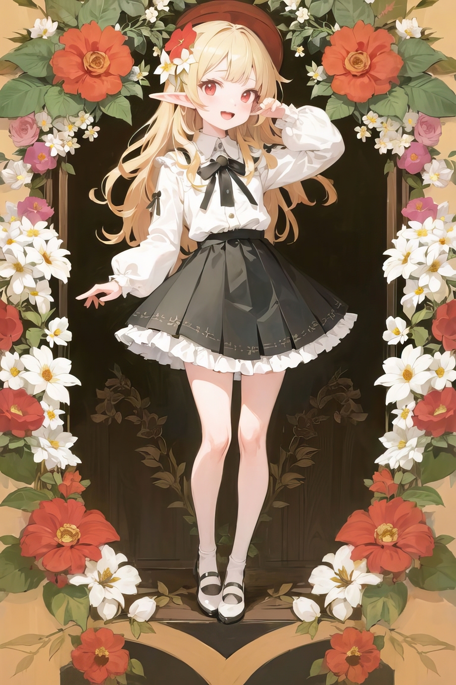 拡大しても楽しめる!驚きの高解像度!陽だまりの匂いのするエルフ美少女の日常風景&脱衣エロCG集