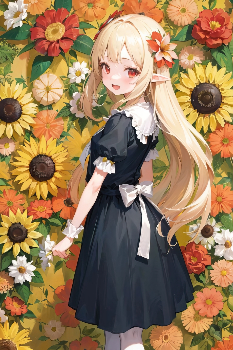 拡大しても楽しめる!驚きの高解像度!陽だまりの匂いのするエルフ美少女の日常風景&脱衣エロCG集