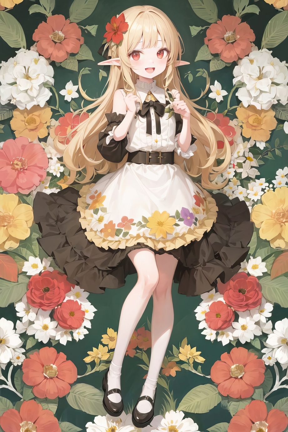 拡大しても楽しめる!驚きの高解像度!陽だまりの匂いのするエルフ美少女の日常風景&脱衣エロCG集