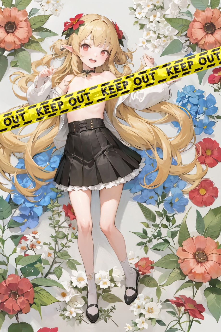 拡大しても楽しめる!驚きの高解像度!陽だまりの匂いのするエルフ美少女の日常風景&脱衣エロCG集