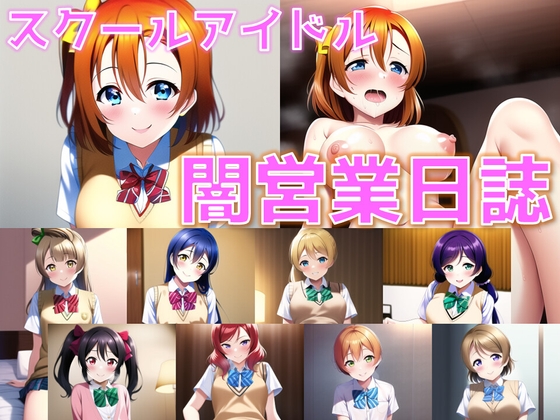 スクールアイドル闇営業日誌 ～○'sの皆の裏の顔～【陰毛あり版】