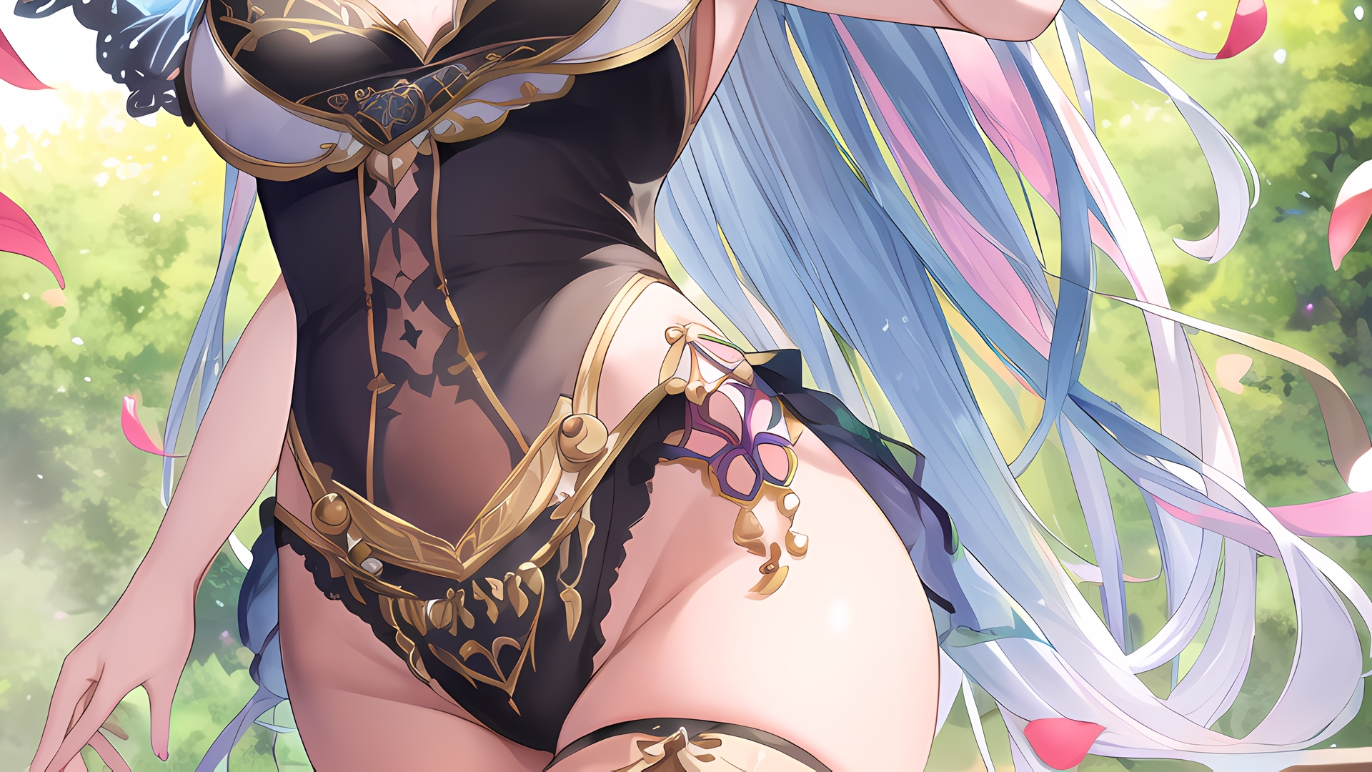 美麗イラスト壁紙集 Vol.2 ～花園の踊り子～