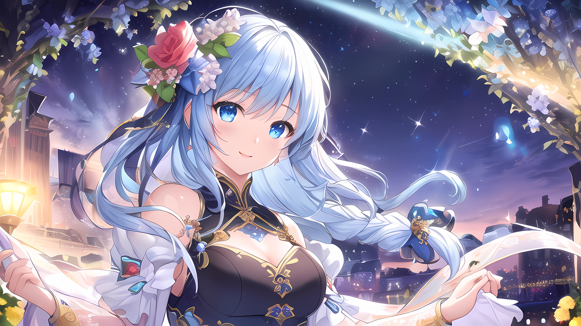 美麗イラスト壁紙集 Vol.2 ～花園の踊り子～