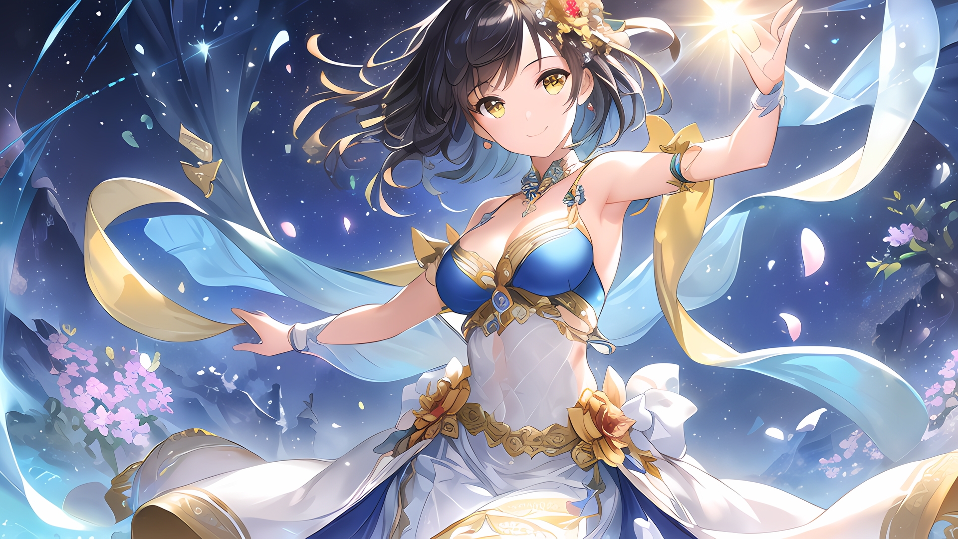 美麗イラスト壁紙集 Vol.2 ～花園の踊り子～