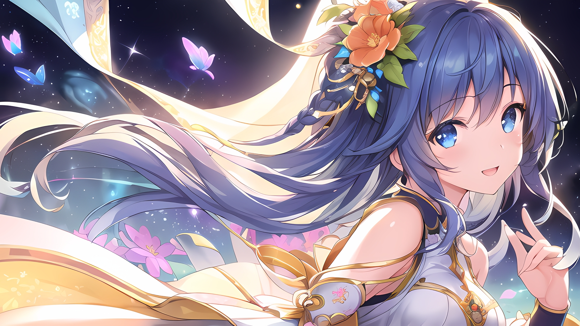 美麗イラスト壁紙集 Vol.2 ～花園の踊り子～