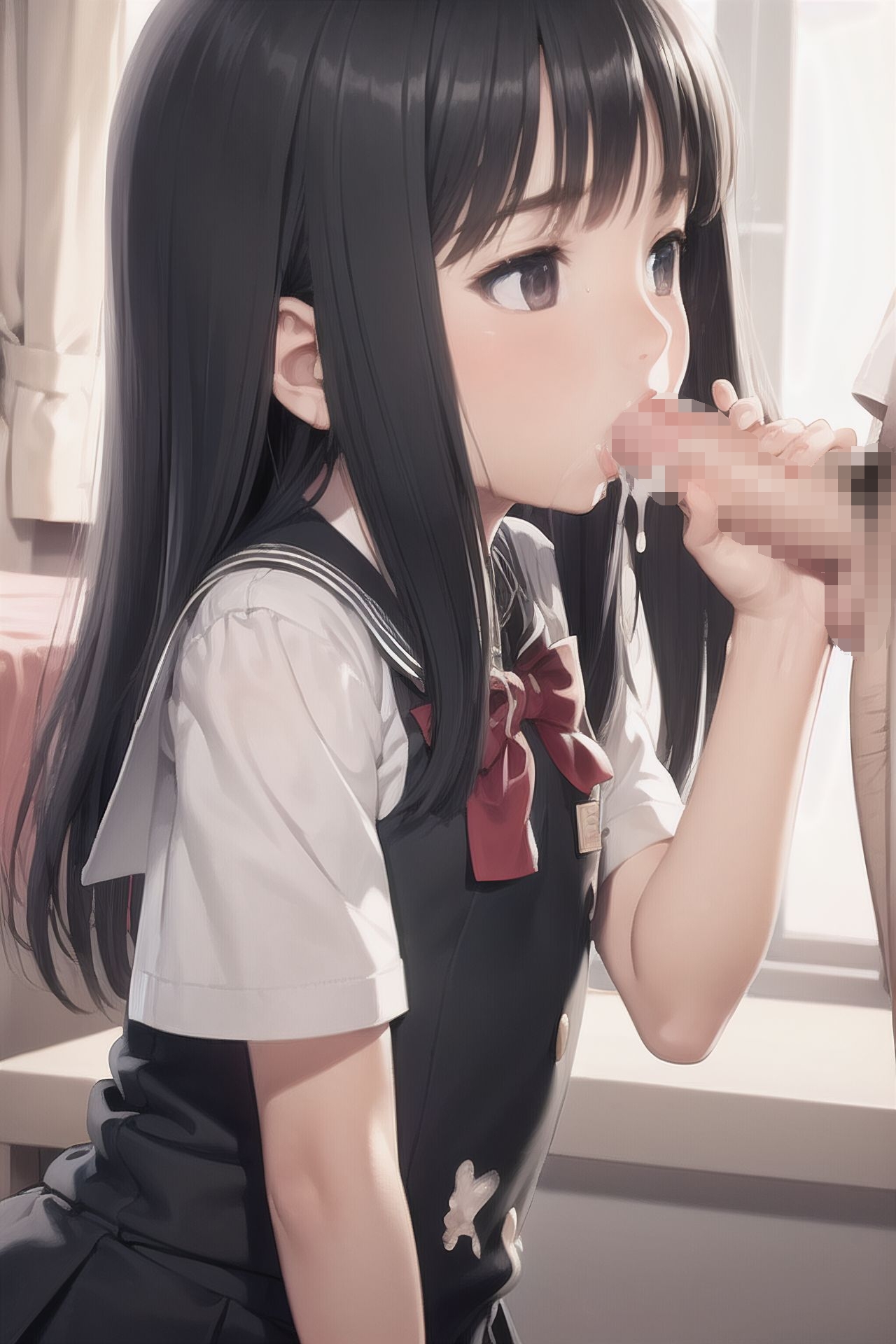 制服清楚J○がフェラする本