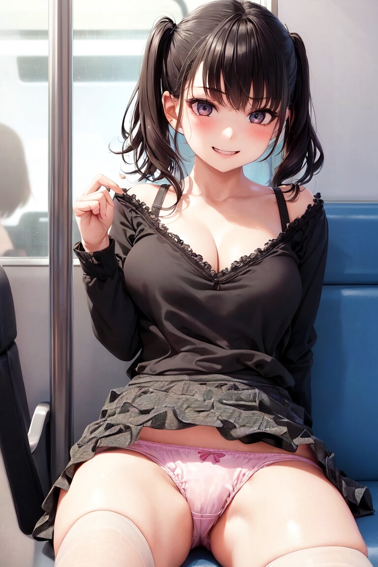 見せてくる子たち