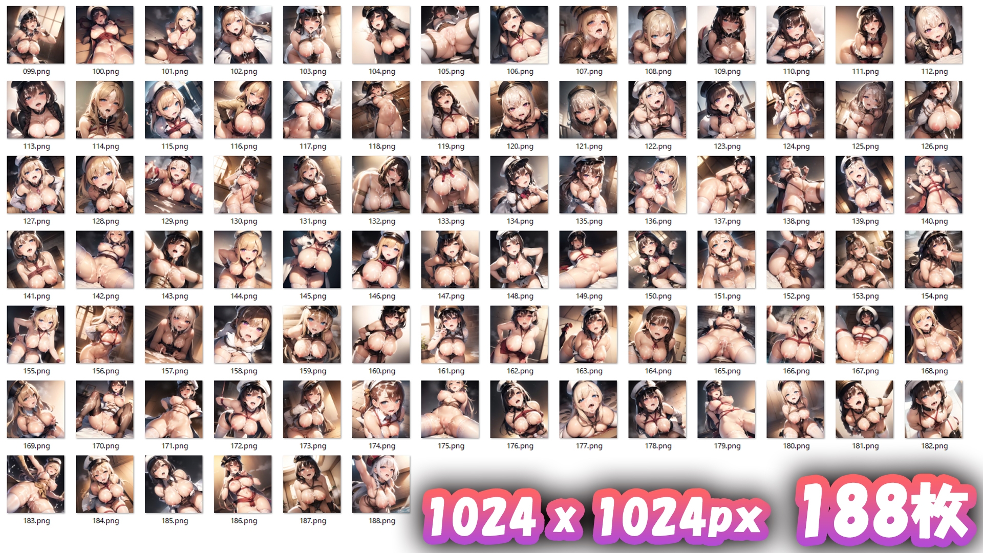 【大量】緊縛×軍人×ぶっかけ