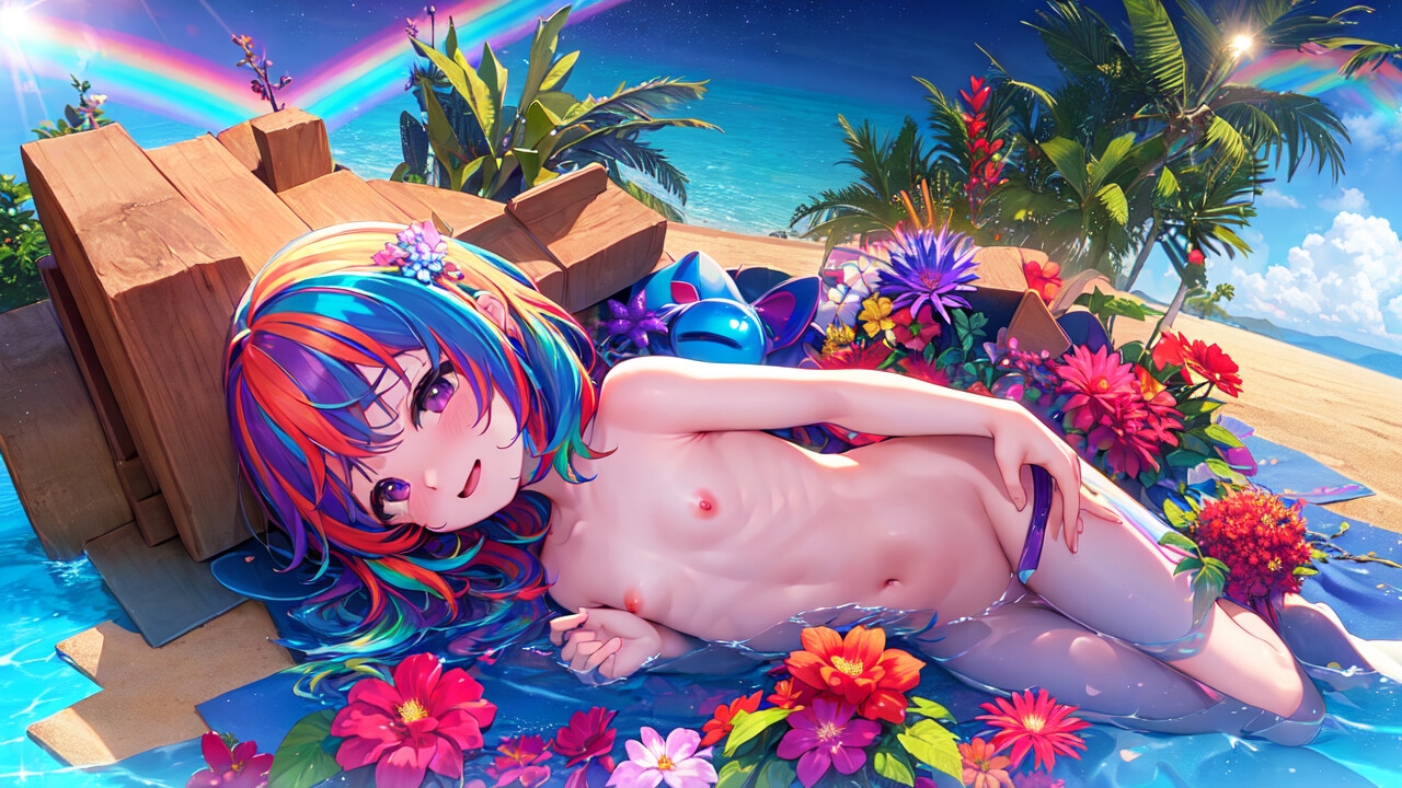 【AI作品】ばちくそカラフル!【合計1100枚以上!】