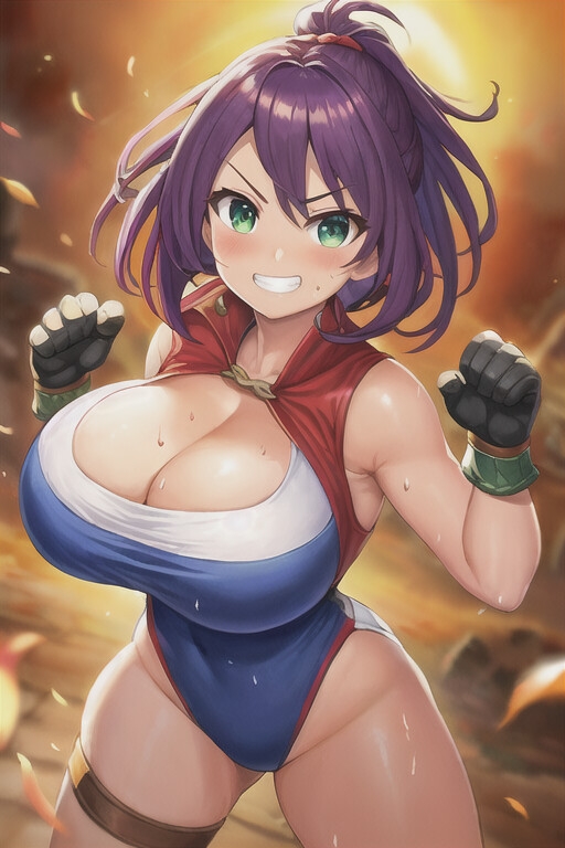 爆乳AIイラスト集まとめ1