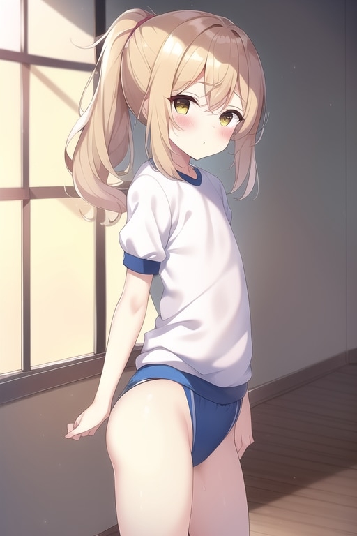 ロリ ハイレグブルマ少女たち 256枚