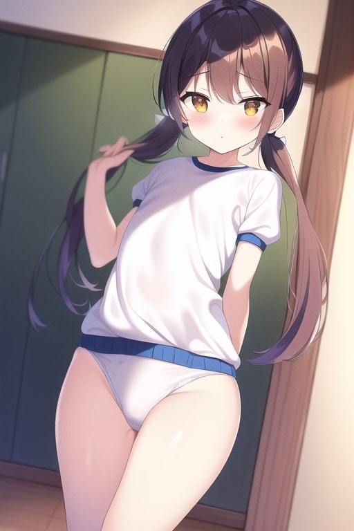 ロリ ハイレグブルマ少女たち 256枚