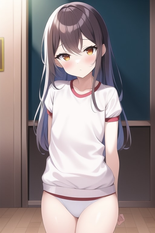 ロリ ハイレグブルマ少女たち 256枚