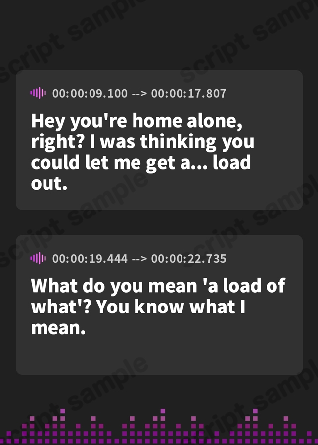 【英語版】幼馴染は、意地悪なふたなりレイパー