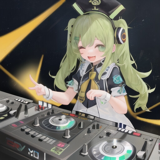 【1000枚超】DJやってる女の子