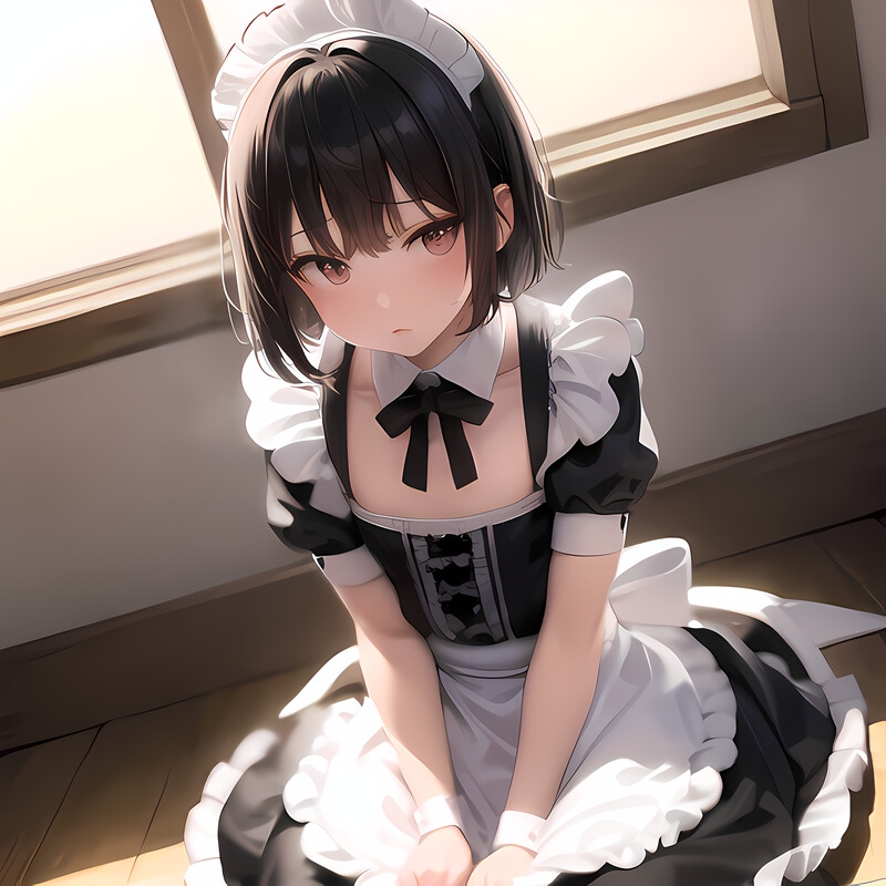 【美麗グラフィック】メイド少女たちのご奉仕プレイ