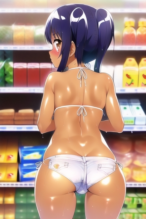 ロリッ娘の…ホットパンツのお尻が見たいなんて