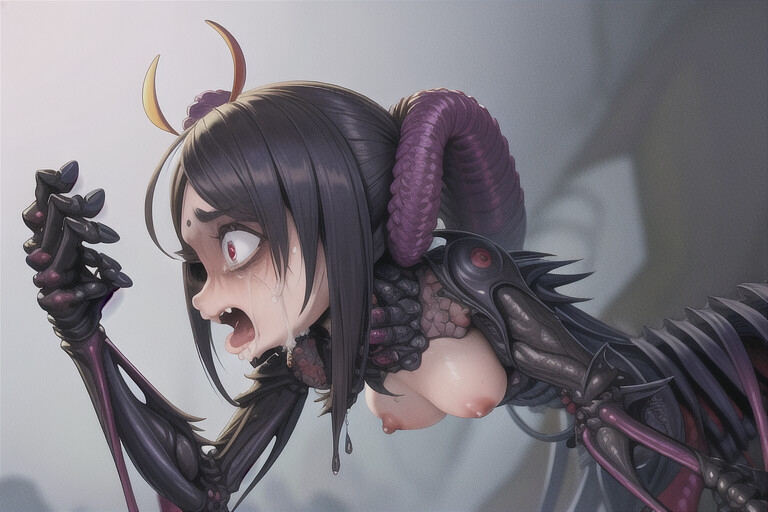 異形化 虫堕ち少女CG集