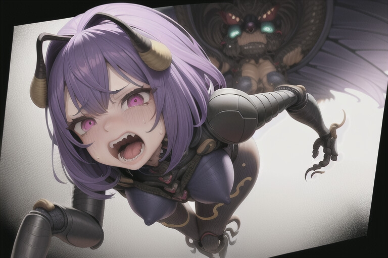 異形化 虫堕ち少女CG集