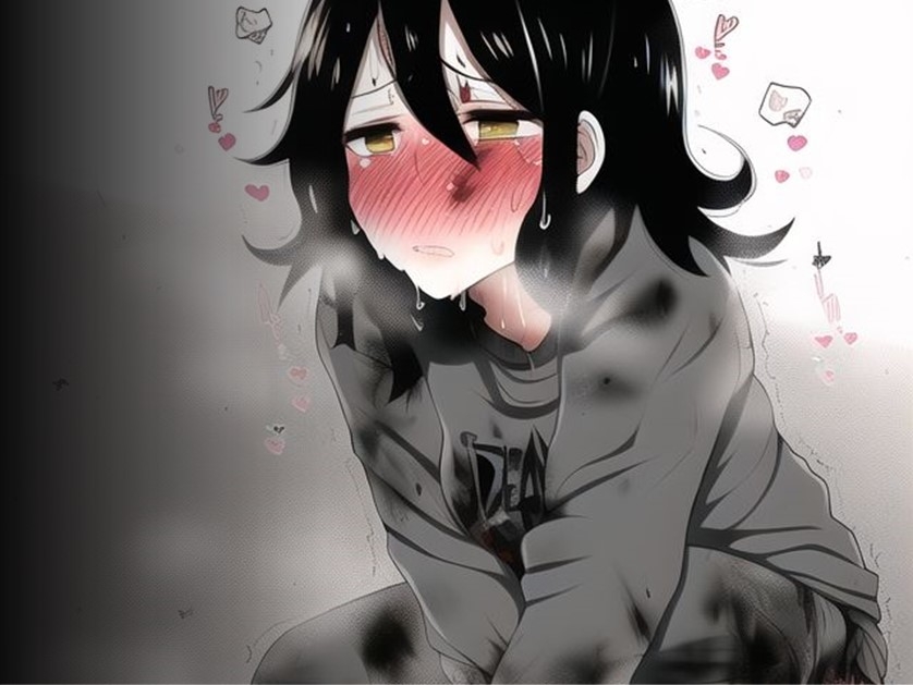 ホームレス女性