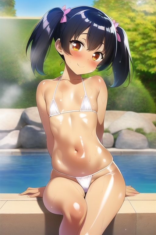 ロリッ娘の…マイクロビキニ姿が見たいなんて