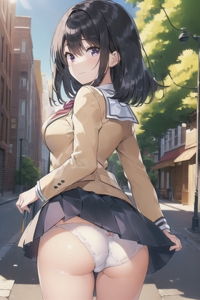 街撮りJKお姉さんのパンチラショット(182枚)