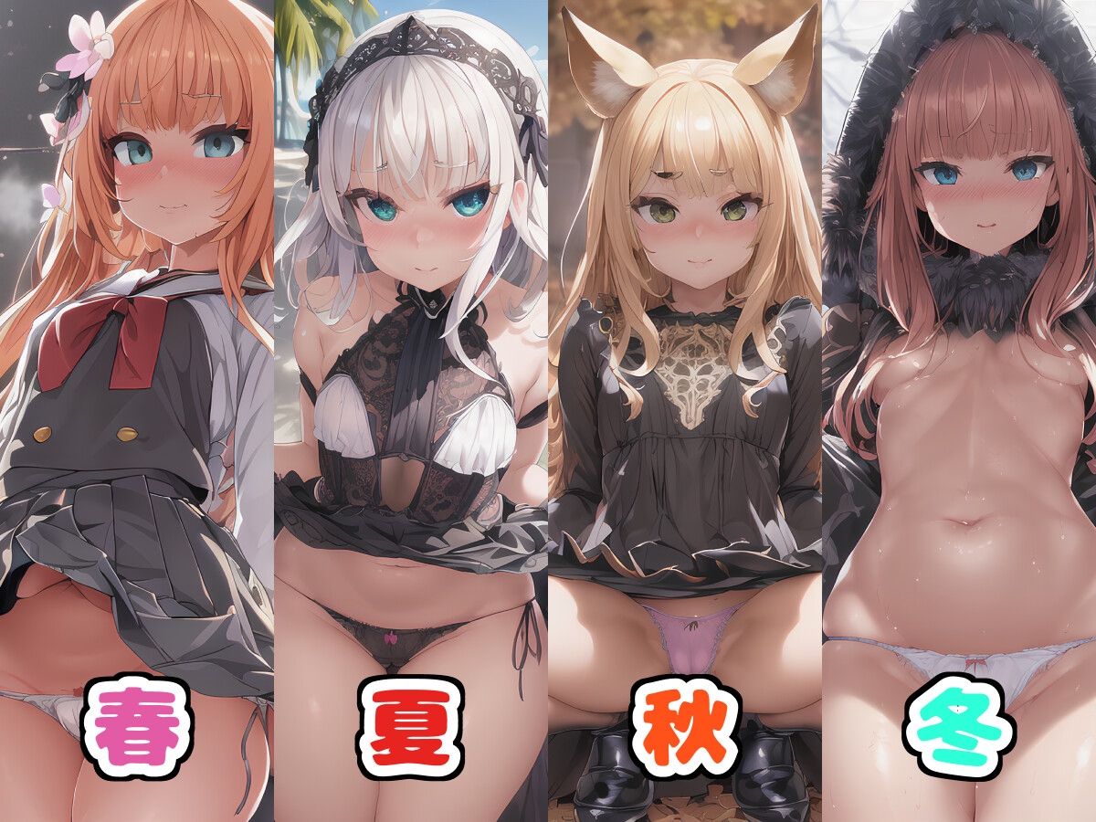 美少女おパンツ日めくりカレンダー -ロリっ子からケモミミまで!ありとあらゆる女の子たちにおパンツを見せてもらいたい!