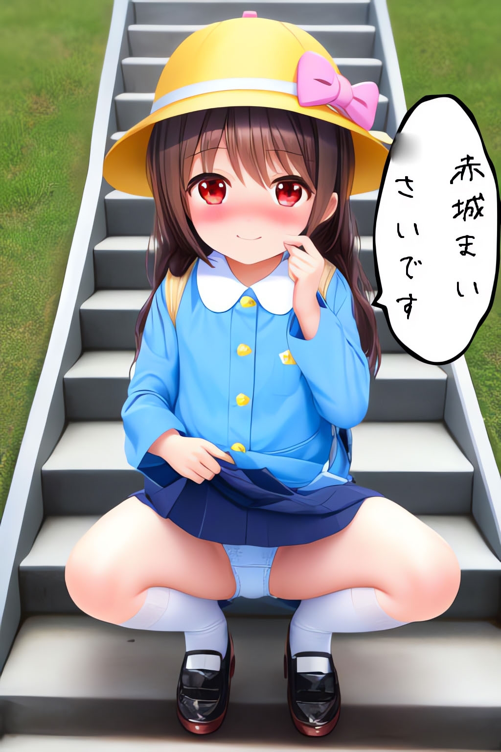 ママにナイショでパンツを見せてくれる少女たち