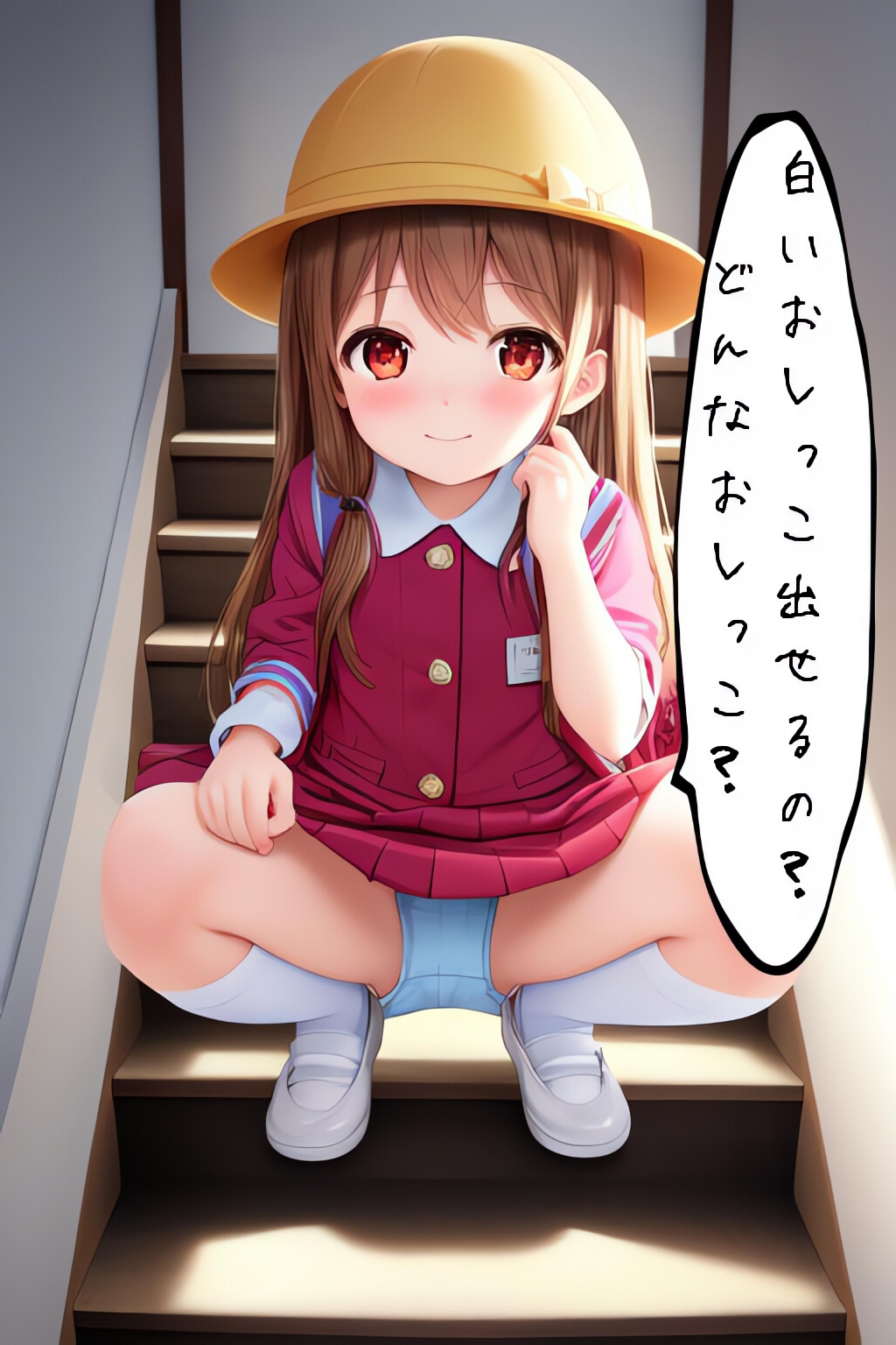 ママにナイショでパンツを見せてくれる少女たち