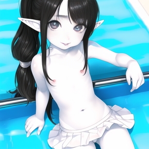 白肌ロリエルフがいる世界に迷い込んだ俺