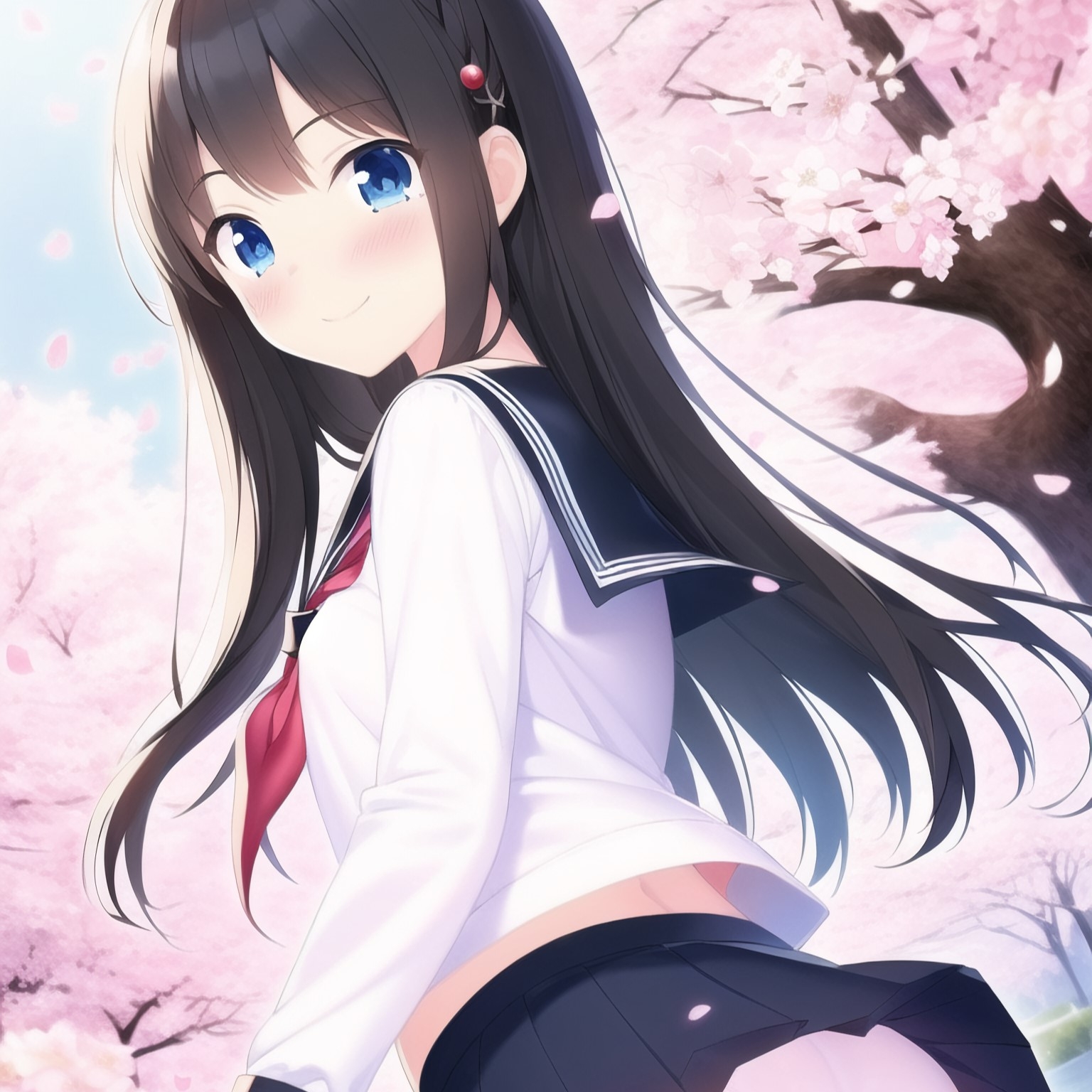 桜とセーラー服とぱんつ vol.1