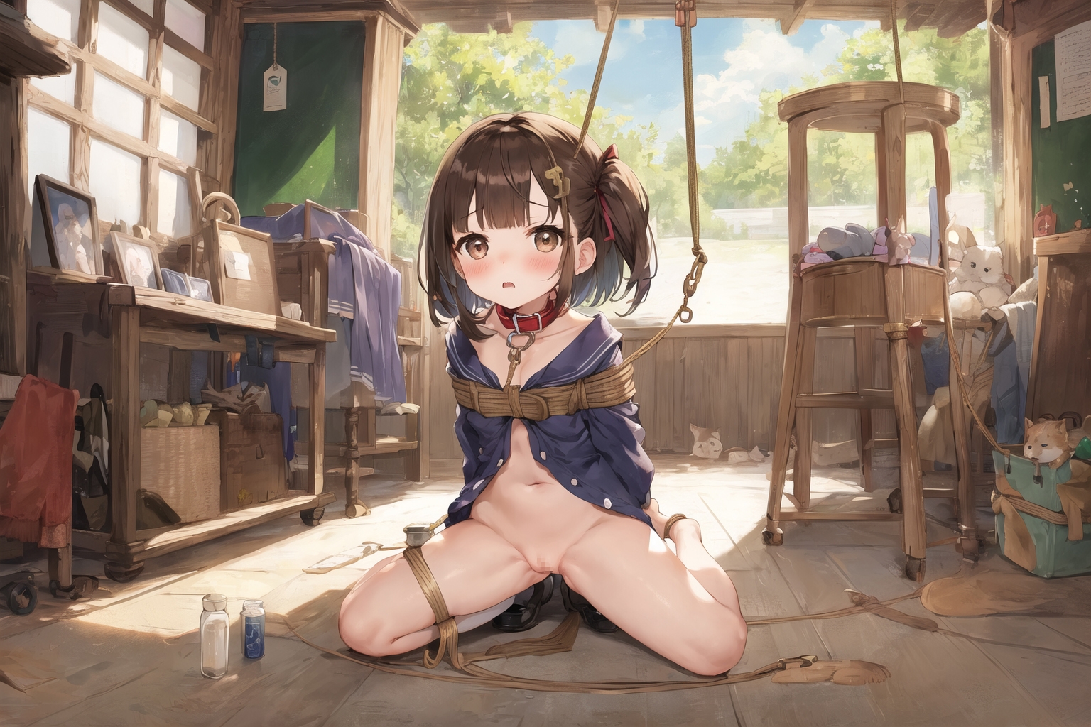 監禁調教!束縛の少女たち