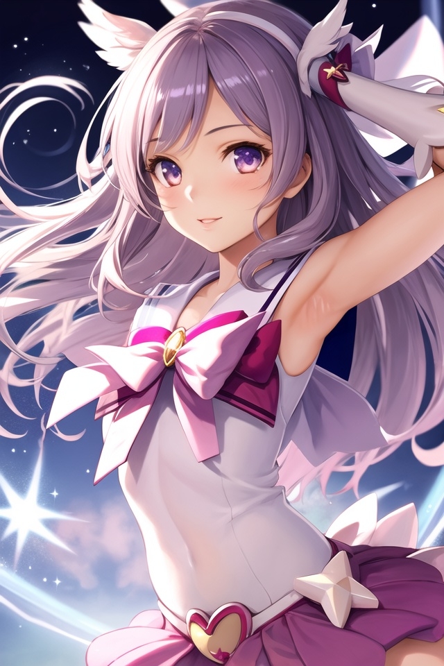 変身ヒロインと触手