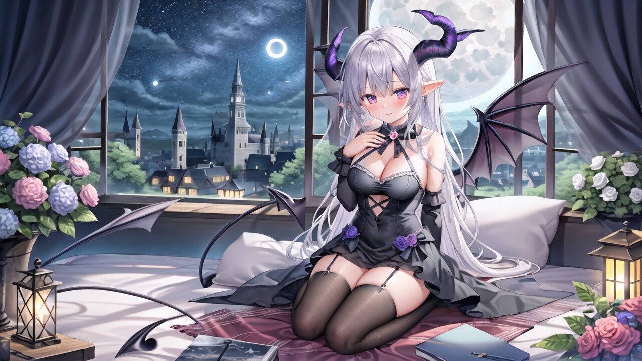 黒ストのサキュバス