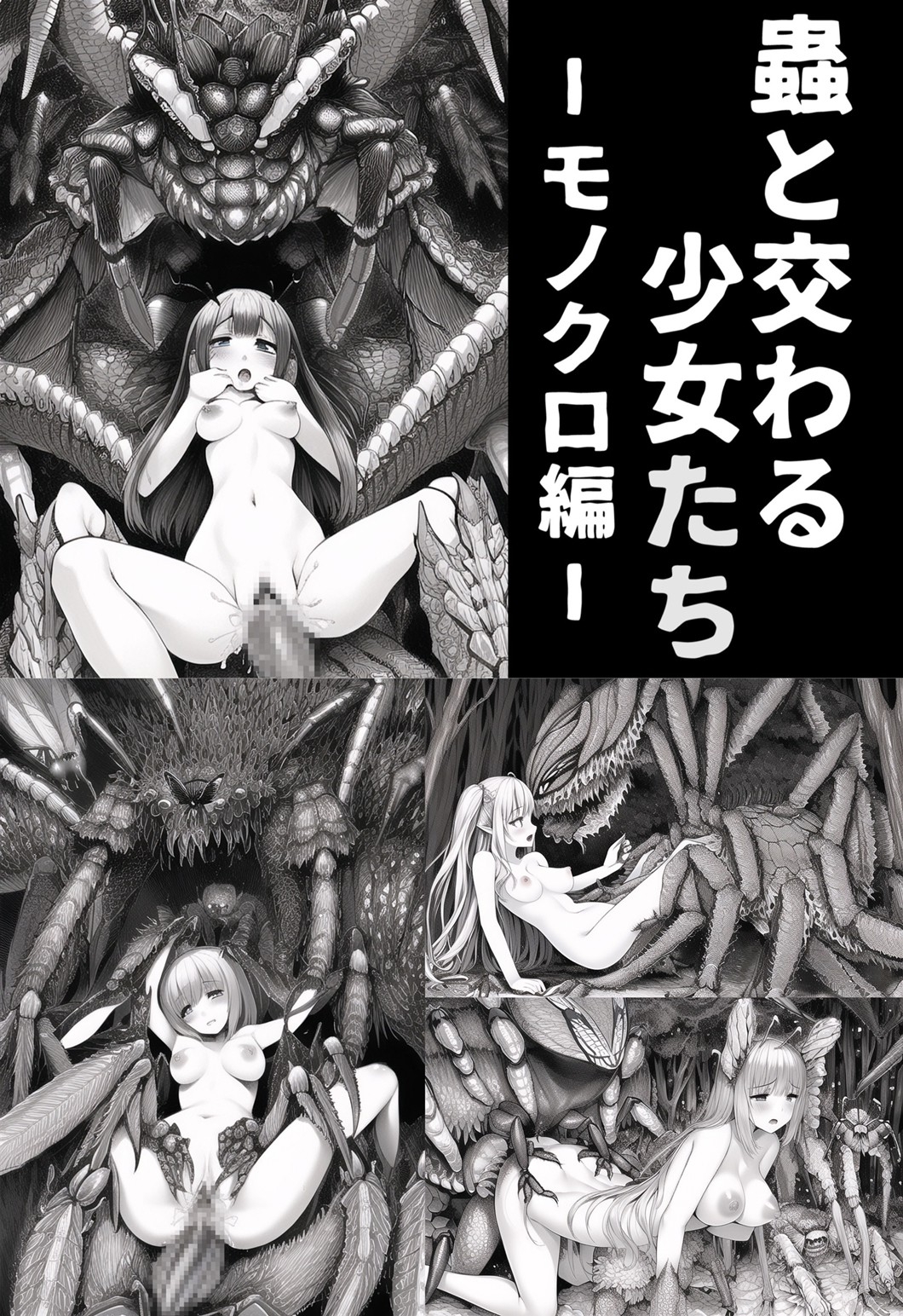 蟲×異種と交わる少女たち 全14作総集編【総イラスト数700枚】