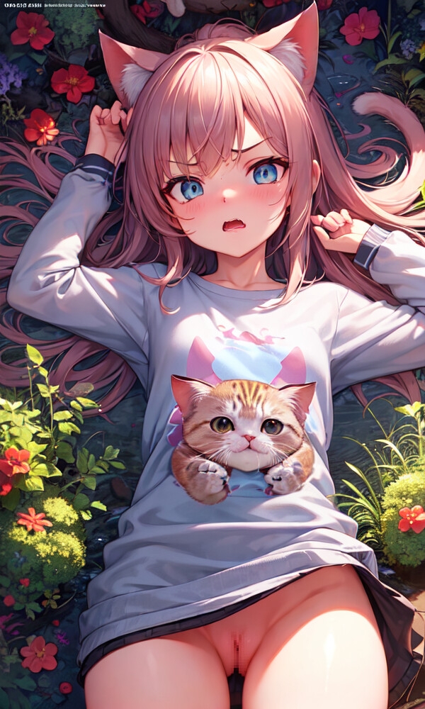 【AI作品】もっと睨んで!ケモミミさん!(合計2100枚以上)