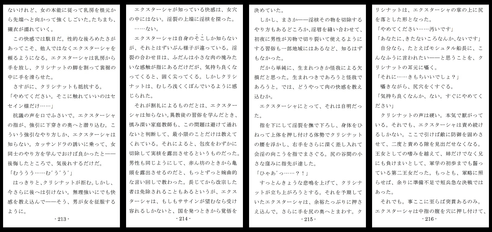 生贄王女と簒奪侍女(前編)