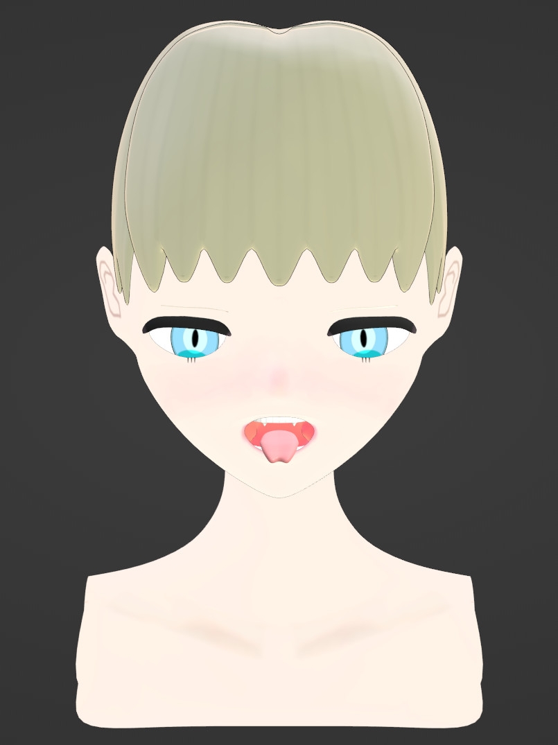 顔と手ポーズ集