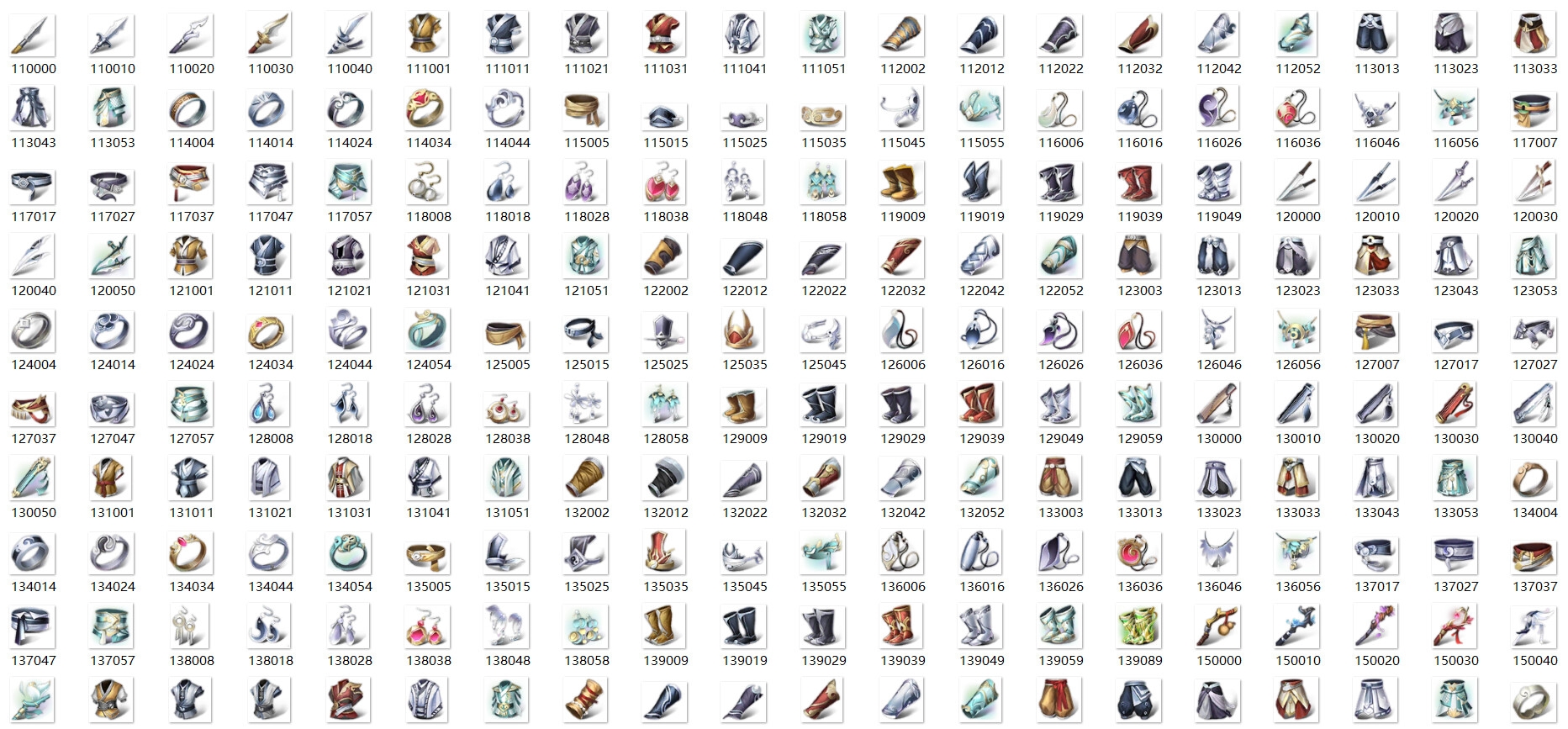 『著作権フリー』ゲーム製作用アイコン集「合計601枚」