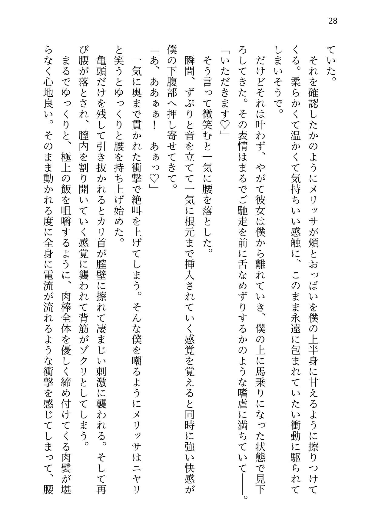 サキュバスを居候させる事になりました～毎日ラブ100%の甘々エッチ～