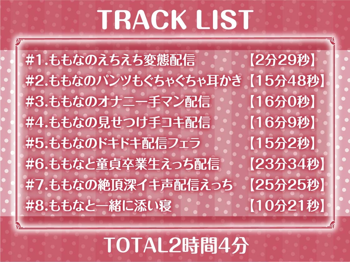 配信えっち～絶頂深イキ声配信しちゃいます～【フォーリーサウンド】