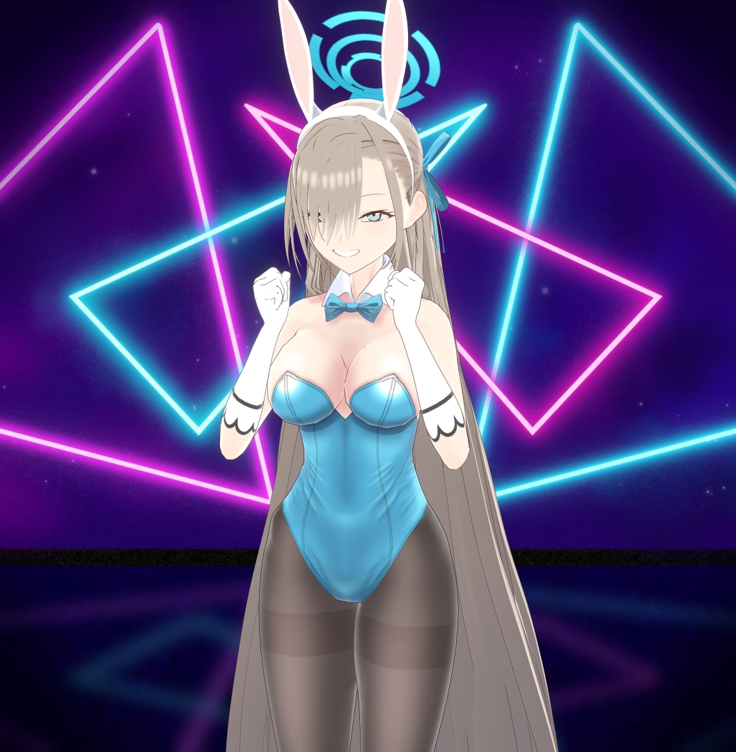 【VRM 同人作品】ブルアカ 一之瀬ア〇ナ