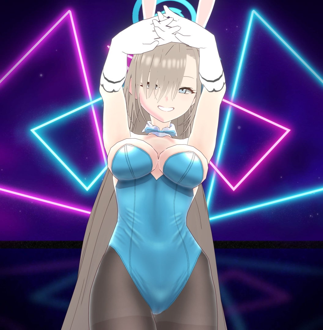 【VRM 同人作品】ブルアカ 一之瀬ア〇ナ