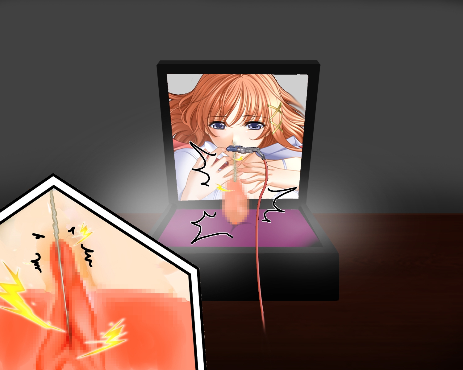 女子○生クリボックス化、レズ同級生に魔法や器具でクリトリスを弄り回される