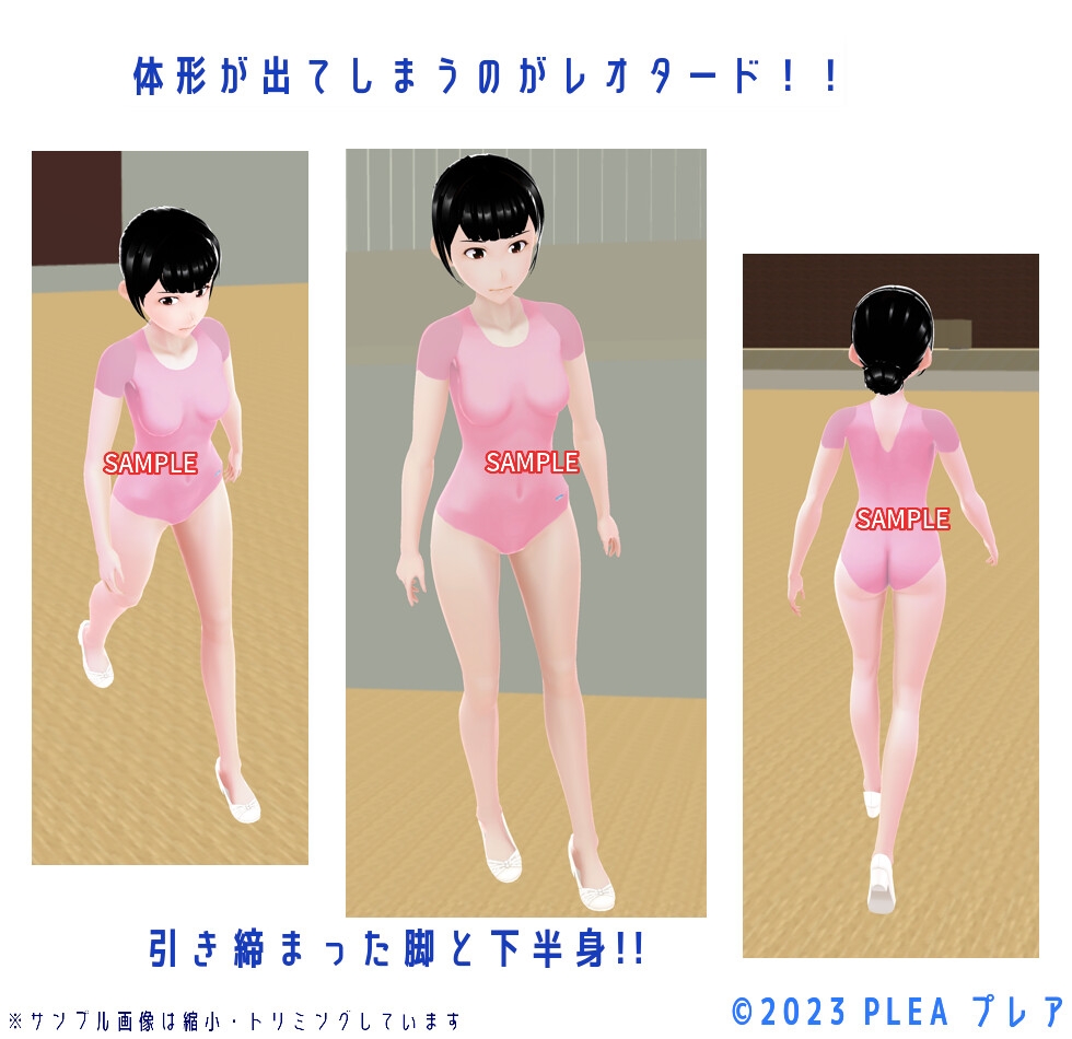 デジタル写真集 スクール・シャルム 日菜子 レオタード 01_part1編