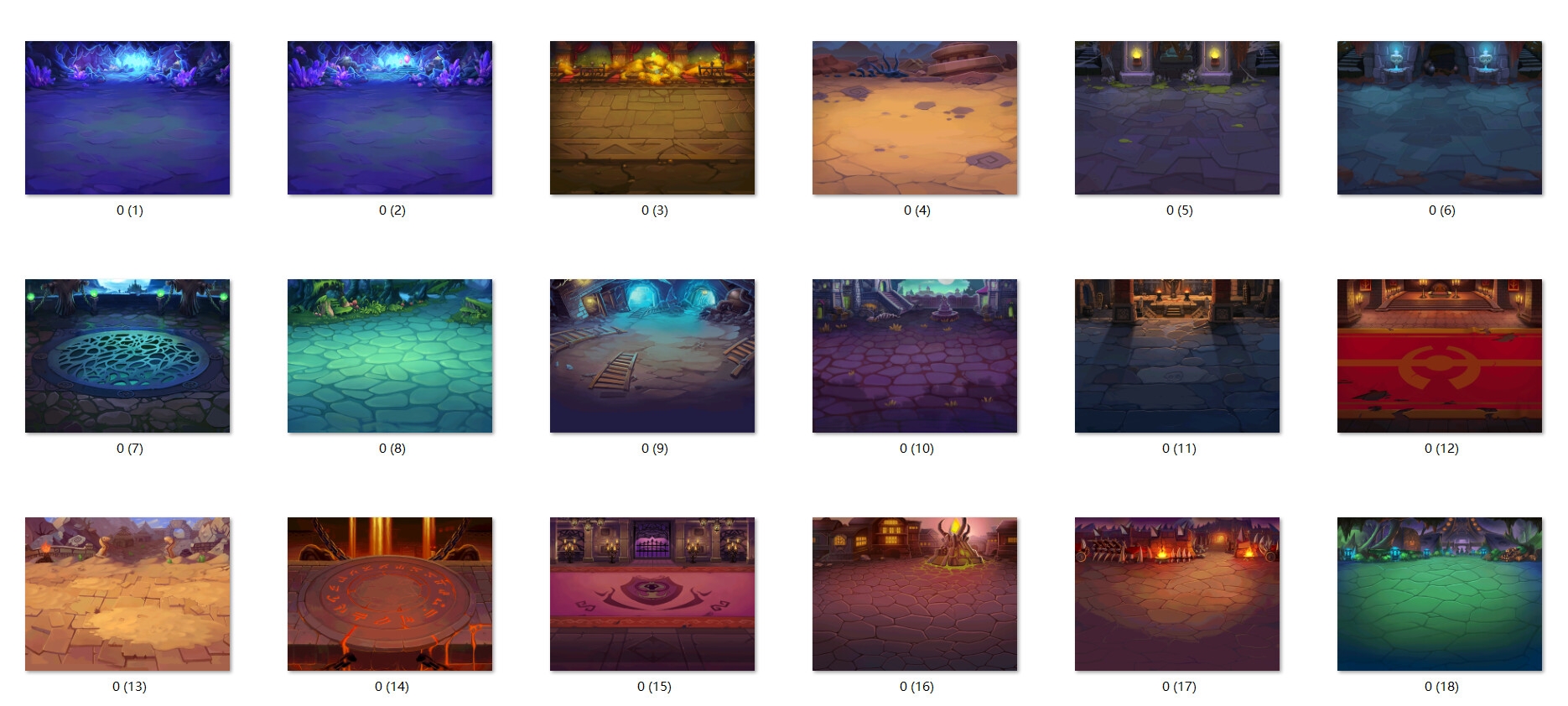 『著作権フリー』幻想世界背景CG素材集