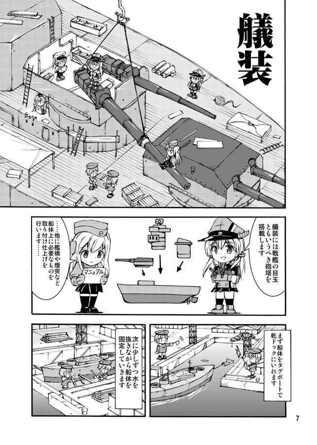 軍艦のつくり方・後編(戦艦ビスマルク・進水式・艤装編)