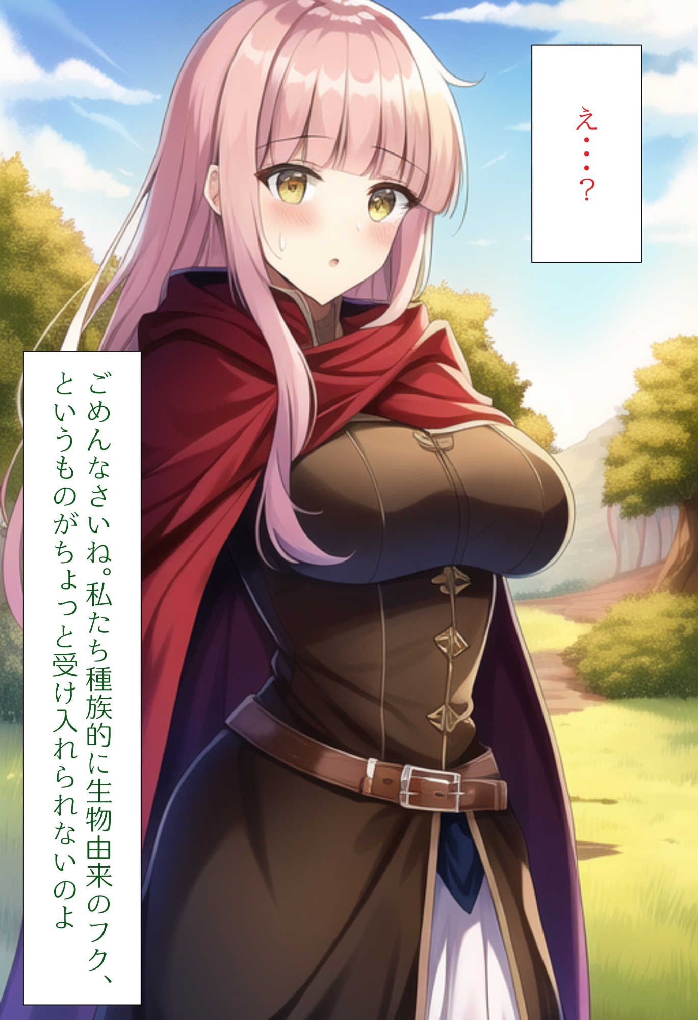 [AI生成イラストCG集]全裸で体験留学することに なった魔法学校生CG集