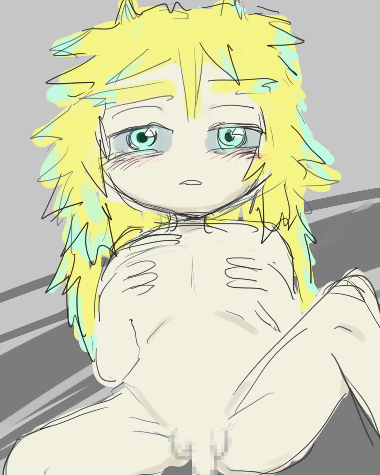 リアルタイムで抜きながら描いた数枚のCG