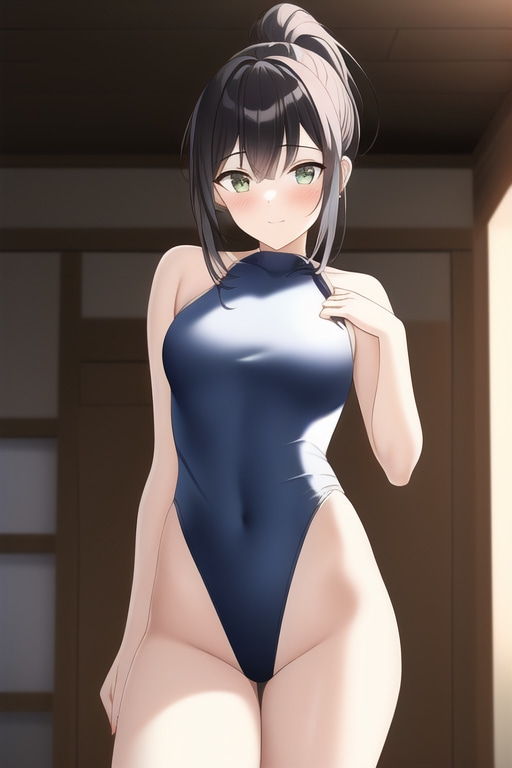 ハイレグレオタードの少女たち 700枚